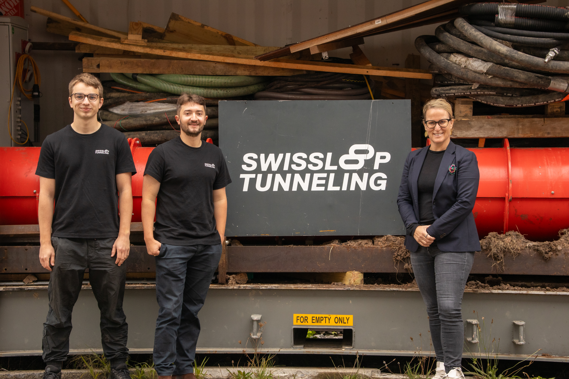 Swissloop Tunneling workshop visit by Glencore